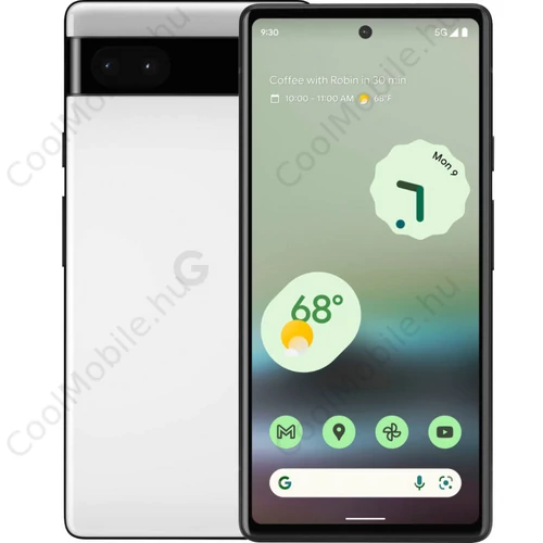 Google Pixel 6a 5G 128GB 6GB RAM fehér
