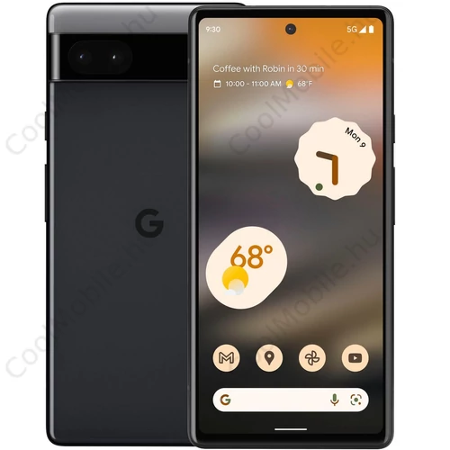 Google Pixel 6a 5G 128GB 6GB RAM fekete