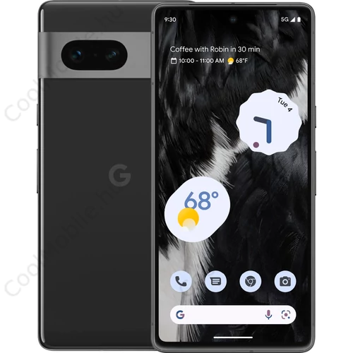 Google Pixel 7 5G 128GB 8GB RAM Dual fekete
