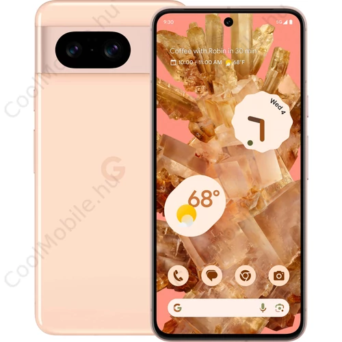 Google Pixel 8 5G 128GB 8GB RAM Dual rózsaszín