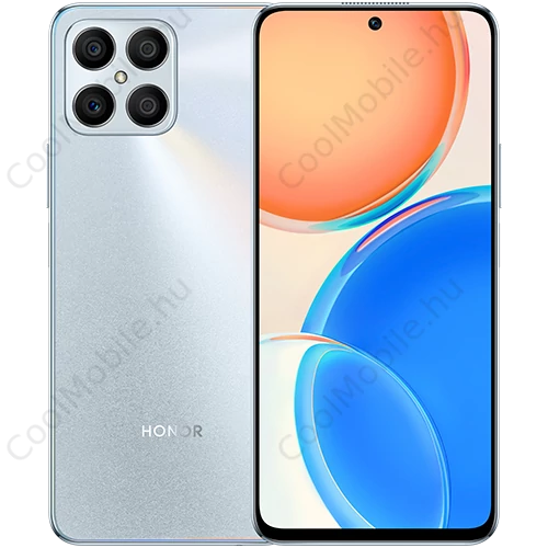 Honor X8 128GB 6GB RAM Dual ezüst