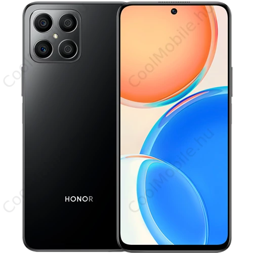 Honor X8 128GB 6GB RAM Dual fekete
