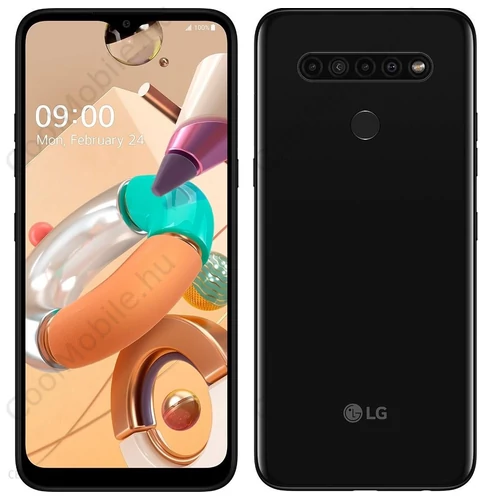 LG K41S 32GB 3GB Dual fekete, gyártói garancia