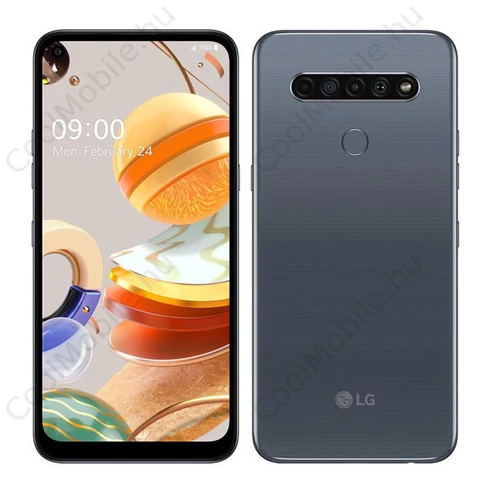 LG K61 128GB Dual titánszürke, gyártói garancia