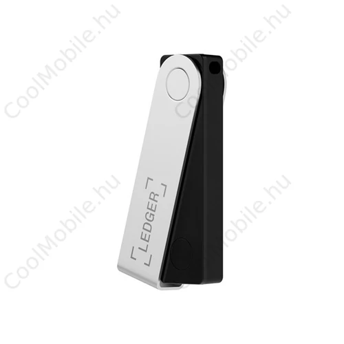 Ledger Nano X kripto pénztárca, fekete