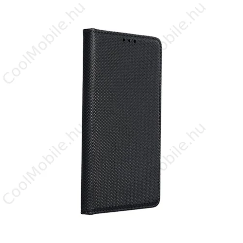 Magnet Samsung Galaxy S21 FE mágneses flip tok, fekete