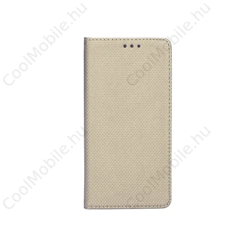 Magnet Samsung Galaxy S8 mágneses flip tok, arany