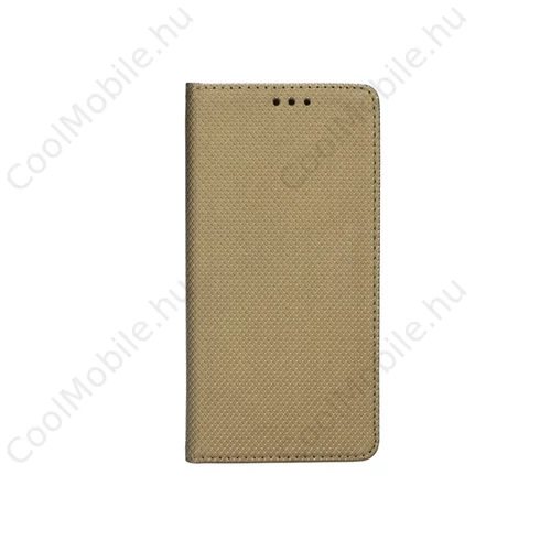Magnet Samsung Galaxy J5 (2016) mágneses flip tok, arany