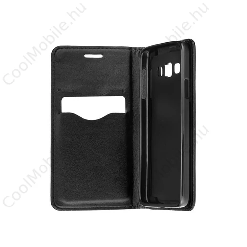 Magnet Samsung Galaxy J4 mágneses flip tok, fekete