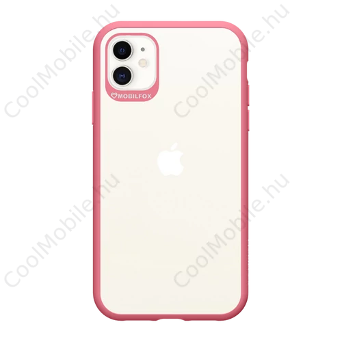 Mobilfox Apple iPhone 12 full-shock 2.0 hátlap tok, Nude Peach