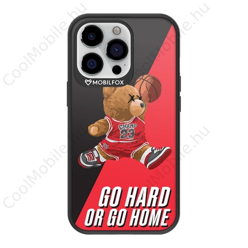 Mobilfox Apple iPhone 13 pro full-shock 3.0 hátlap tok, Go hard, or go home