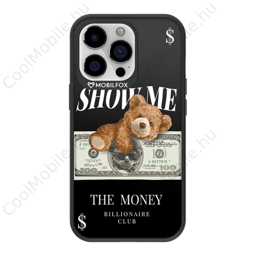 Mobilfox Apple iPhone 13 pro full-shock 3.0 hátlap tok, Show Me The Money