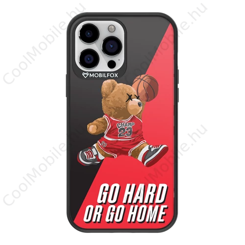 Mobilfox Apple iPhone 13 pro max full-shock 3.0 hátlap tok, Go hard, or go home