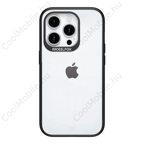 Mobilfox Apple iPhone 15 pro full-shock 3.0 hátlap tok, Nude Black