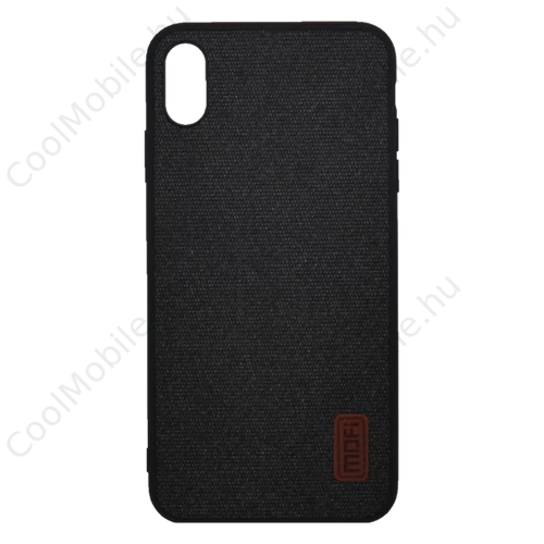 Mofi Szövet hátlap tok Xiaomi Redmi Note 6, fekete