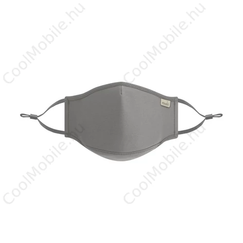 Moshi OmniGuard cserélhető szűrős, mosható védőmaszk, szájmaszk, szürke (S)