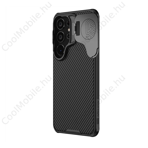 Nillkin CamShield Armor Samsung Galaxy S24 Plus műanyag hátlap tok, fekete