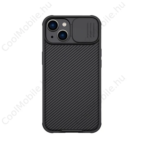 Nillkin CamShield Pro Apple iPhone 14 műanyag hátlap tok, fekete