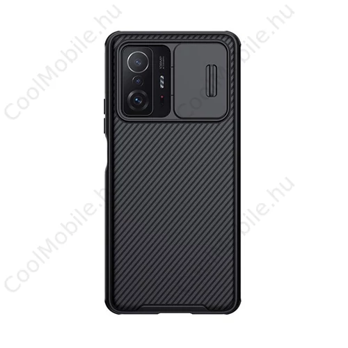 Nillkin CamShield Pro Xiaomi 11T/11T Pro műanyag hátlap tok, fekete