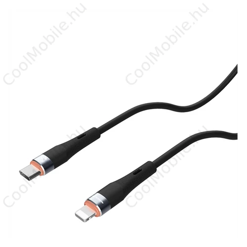 Nillkin Flowspeed Type-C / Lightning  szilikon kábel, 27 W kék