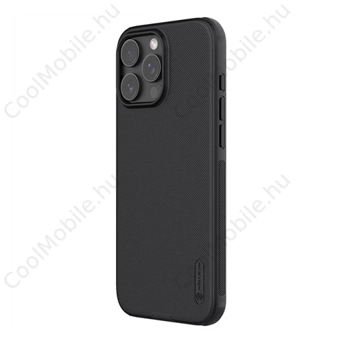 Nillkin Super Frosted Pro Apple iPhone 16 Pro Max műanyag tok, fekete
