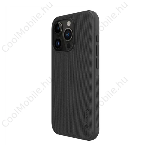 Nillkin Super Frosted Shield Pro Mágneses Apple iPhone 15 Pro műanyag tok, fekete