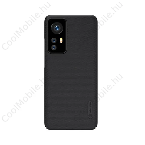 Nillkin Super Frosted Xiaomi 12 műanyag tok, fekete