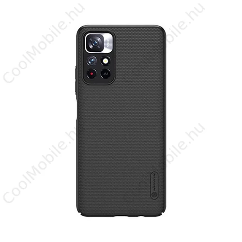 Nillkin Super Frosted Xiaomi Redmi Note 11 műanyag tok, fekete