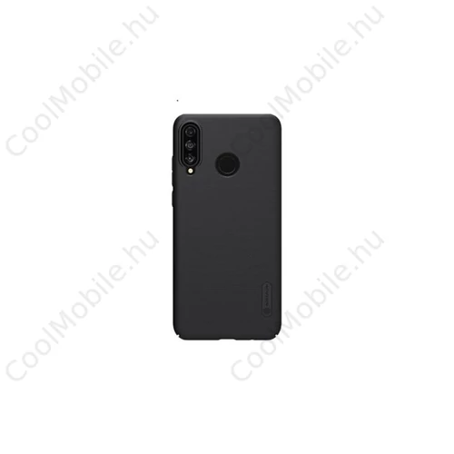 Nillkin Super Frosted Huawei P30 Lite, műanyag tok, fekete