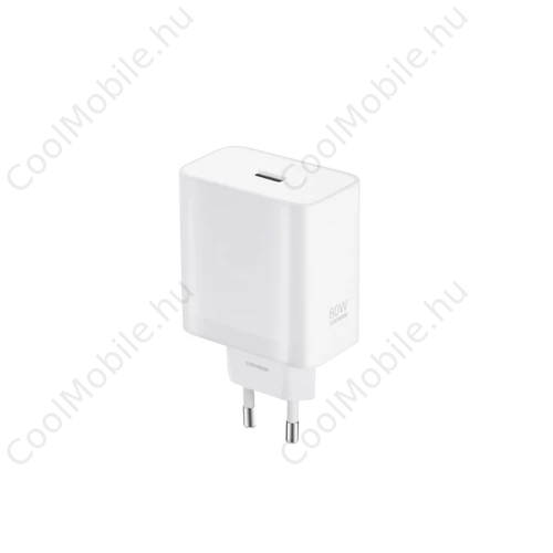 OnePlus SuperVOOC 80W Power Adapter Type-A Fehér VCB8