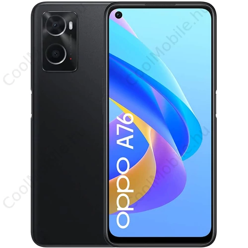 OPPO A76 128GB 4GB RAM Dual fekete