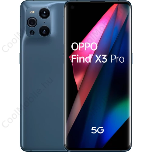 OPPO Find X3 Pro 5G 256GB 12GB RAM Dual kék