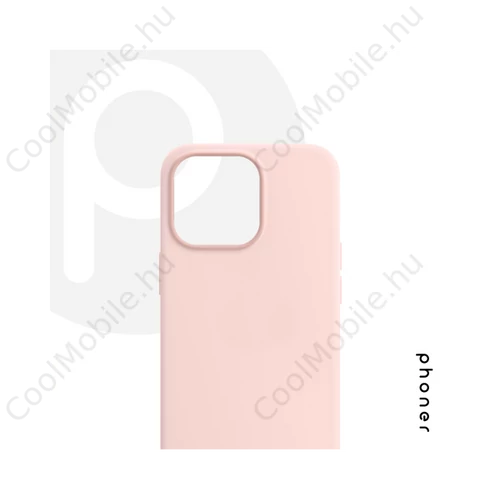 Phoner Apple iPhone 12 mini szilikon tok, rózsaszín