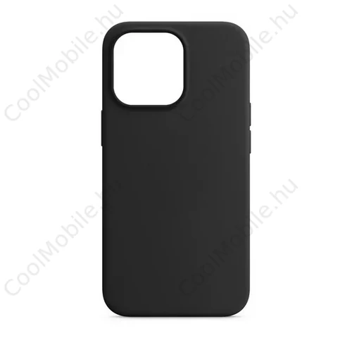 Phoner Apple iPhone 16 Pro Max szilikon tok, fekete
