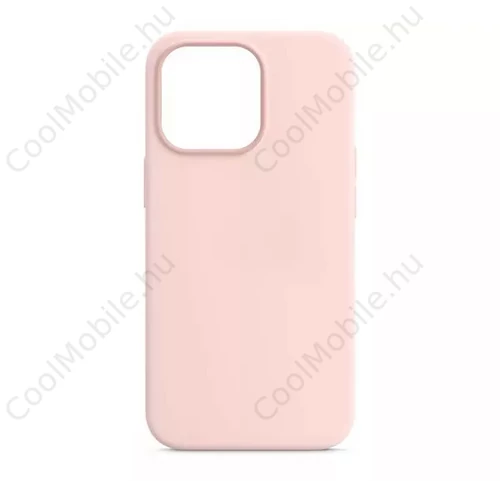 Phoner Apple iPhone 16 Pro Max szilikon tok, rózsaszín