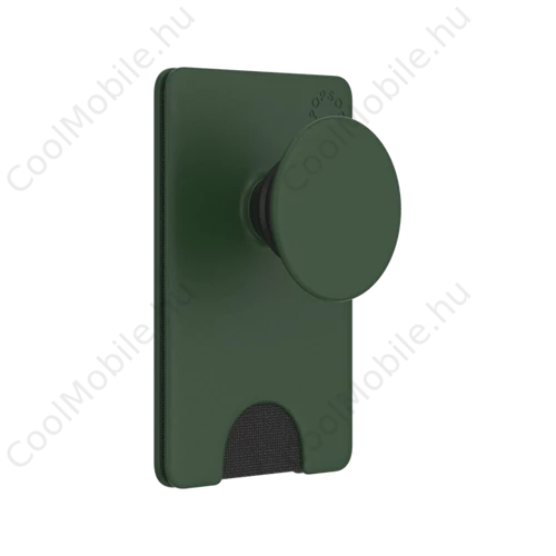 Popsockets telefontartó, PopWallet+ Moss Green
