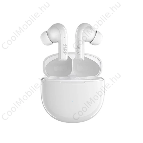 QCY T18 True Wireless Bluetooth headset, fehér