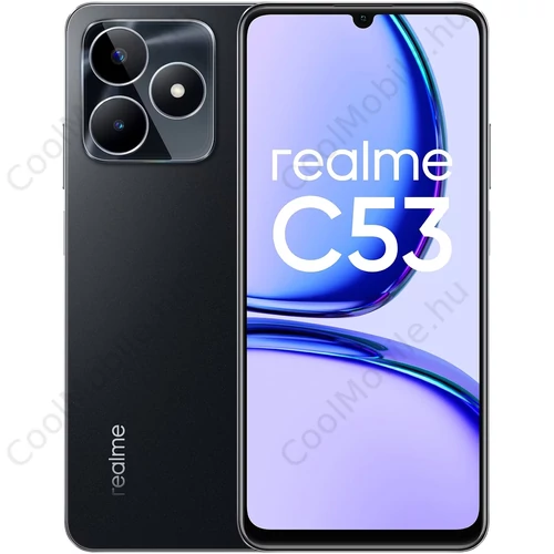Realme C53 128GB 6GB RAM Dual fekete