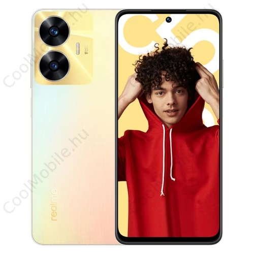 Realme C55 128GB 6GB RAM Dual napsárga