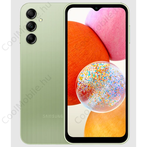 Samsung Galaxy A14 128GB 4GB RAM Dual (A145F) zöld