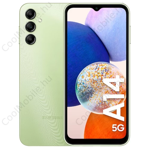 Samsung Galaxy A14 5G 64GB 4GB RAM Dual (A146P) zöld
