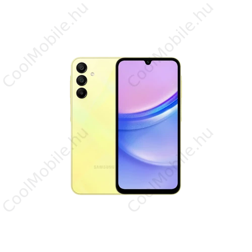 Samsung Galaxy A15 256GB 8GB RAM Dual (A155F) sárga