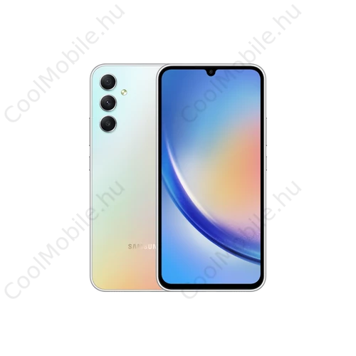 Samsung Galaxy A34 5G 256GB 8GB RAM Dual (A346) ezüst