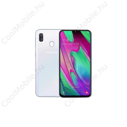 Samsung Galaxy A40 64GB Dual A405 fehér