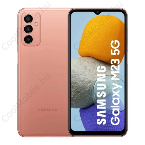 Samsung Galaxy M23 5G 128GB 4GB RAM Dual (M236) narancs