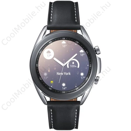 Samsung watch 3 41mm ezüst okosóra termékkép a készülékről