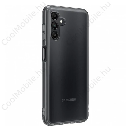 Samsung Galaxy A04s Soft Clear gyári szilikon tok, átlátszó, EF-QA047TT