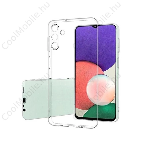 Samsung Galaxy A13 5G ultra slim 0,3mm szilikon tok, átlátszó