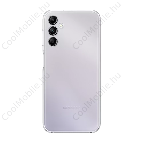 Samsung Galaxy A14 5G Soft Clear gyári szilikon tok, átlátszó, EF-QA146CT