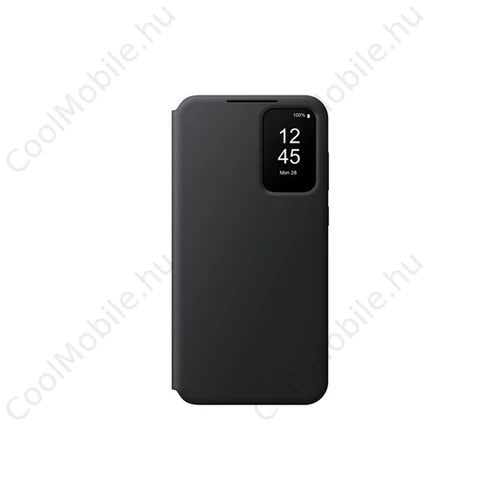 Samsung Galaxy A35 Smart View Wallet gyári tok, fekete